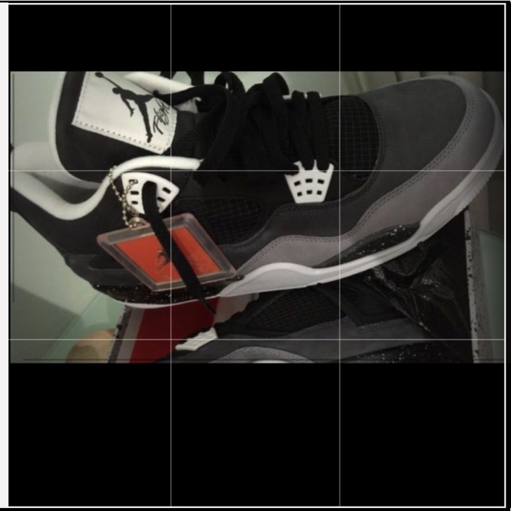 Men’s NEW air Jordan 4 retro 4s fear pack w/box - Picture 4 of 4